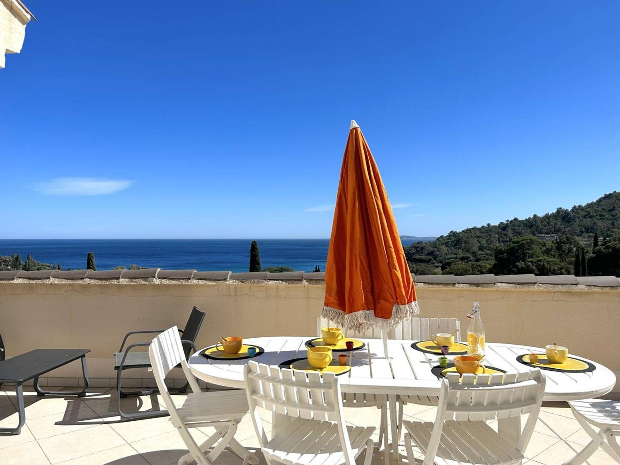 Appartement 3 Pieces 6 Pers Avec Terrasse, Clim, Piscine Privee, Parking - Fr-1-251-81 Le Lavandou Exterior foto